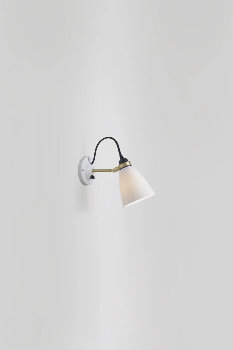 Hector 30 Wall Light with Switch - Gray Cable - Original BTC - Wall Sconces - HORNE