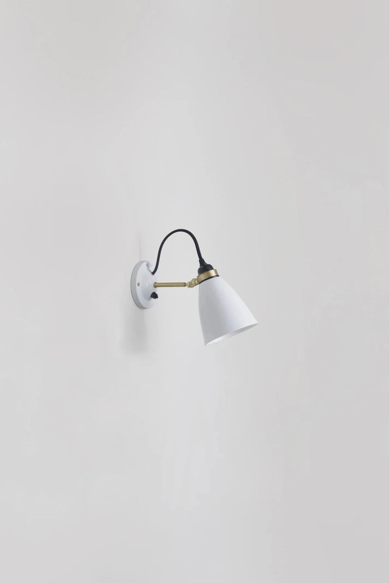 Hector 30 Wall Light with Switch - Gray Cable - Original BTC - Wall Sconces - HORNE