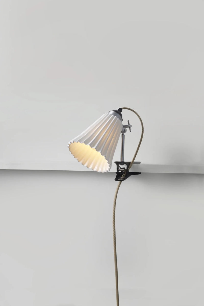 Hector Pleat Medium Clip Light - Original BTC Wall Sconces - HORNE