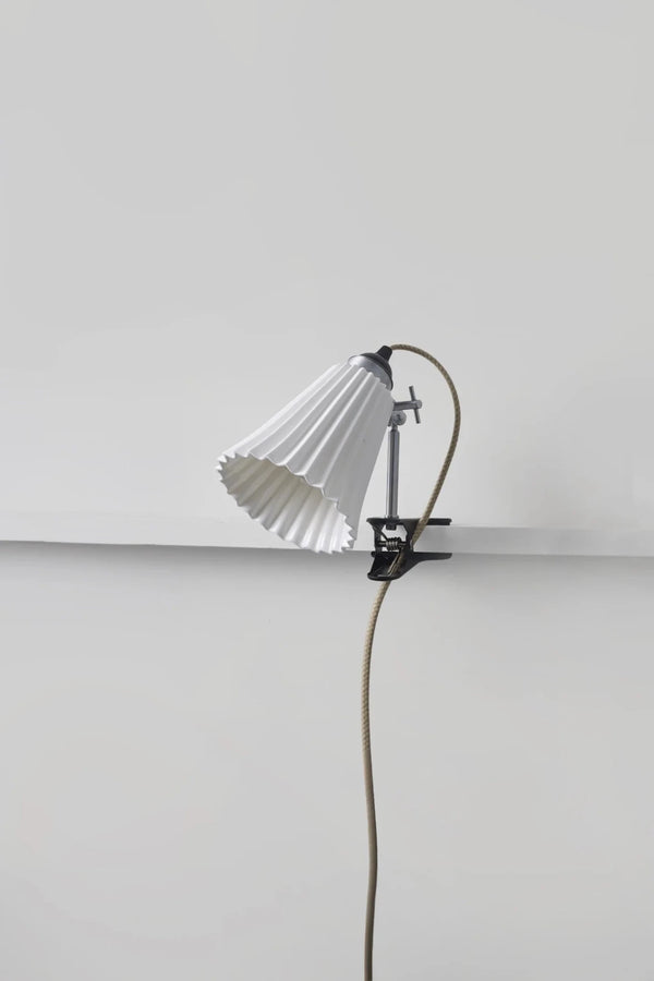 Hector Pleat Medium Clip Light - Original BTC Wall Sconces - HORNE