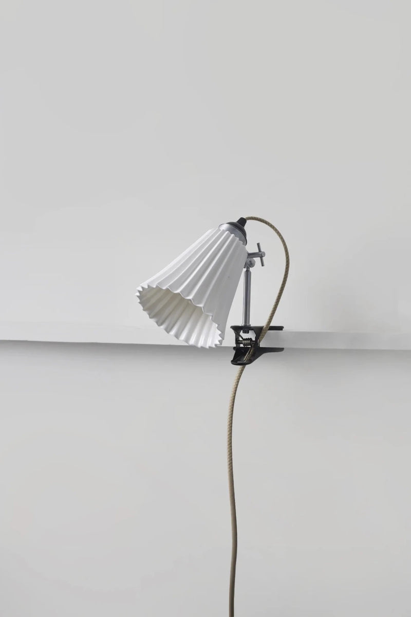 Hector Pleat Medium Clip Light - Original BTC Wall Sconces - HORNE