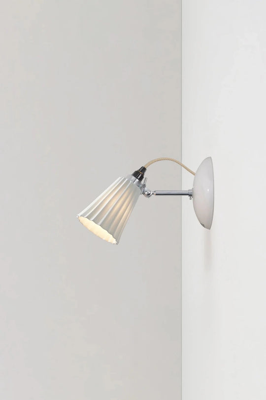 Hector Small Pleat Wall Light - Original BTC Table + Task - HORNE