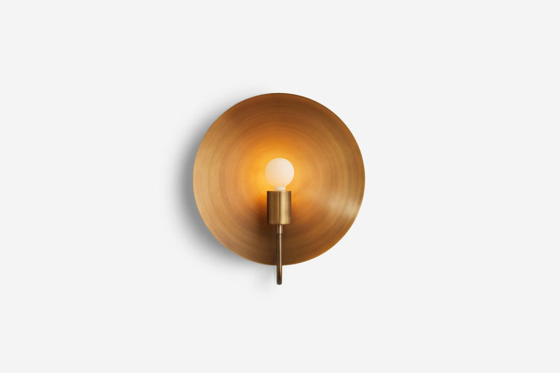 Helios - ADA Sconce - Workstead - Wall Sconces - Hewn Brass - HORNE