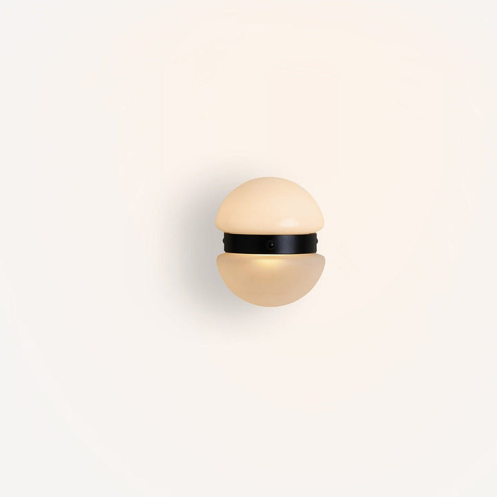 Hemisphere Sconce - Workstead - Wall Sconces - Matte Black Enamel - HORNE