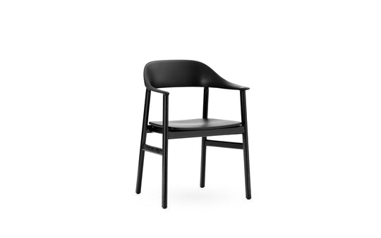 Herit Armchair - Normann Copenhagen Dining Chairs - Herit Armchair Black Oak - Black - HORNE