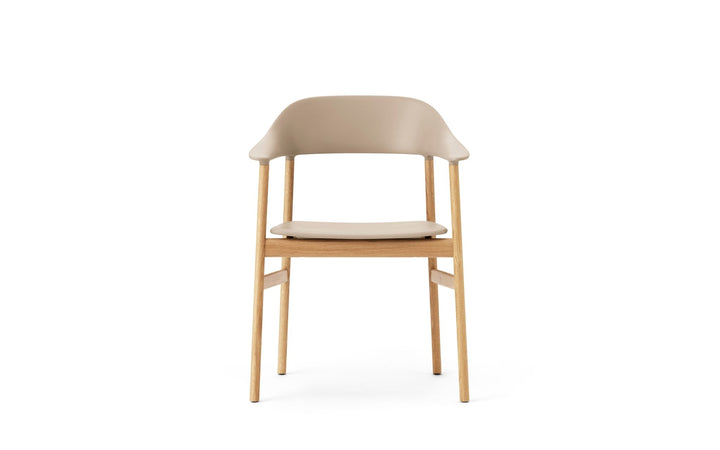 Herit Armchair - Normann Copenhagen Dining Chairs - Herit Armchair Smoked Oak - Sand - HORNE