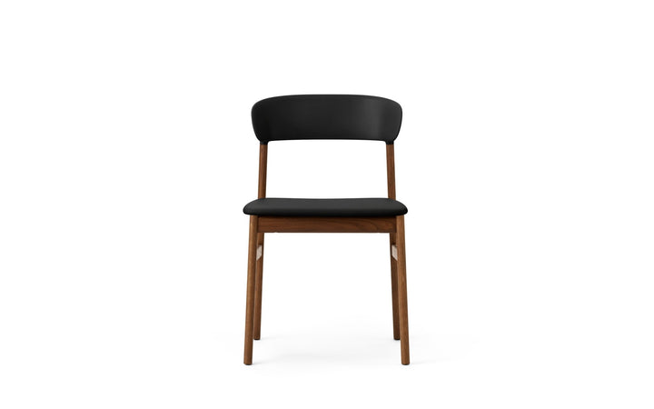 Herit Chair Upholstery - Normann Copenhagen Dining Chairs - Herit Chair Upholstery Smoked Oak - Remix White - HORNE