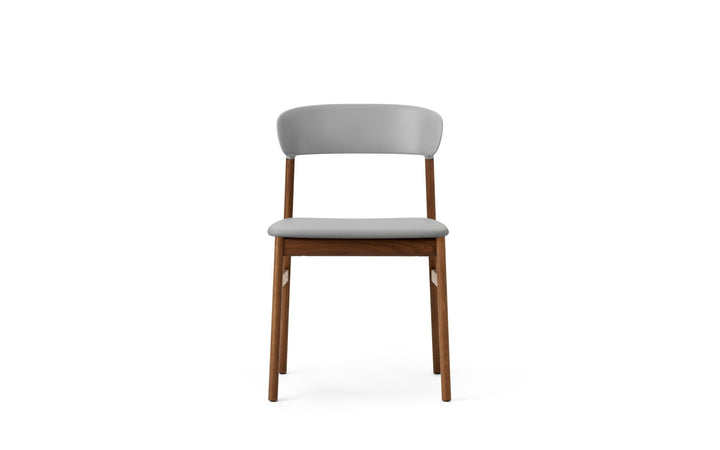 Herit Chair Upholstery - Normann Copenhagen Dining Chairs - Herit Chair Upholstery Smoked Oak - Remix White - HORNE