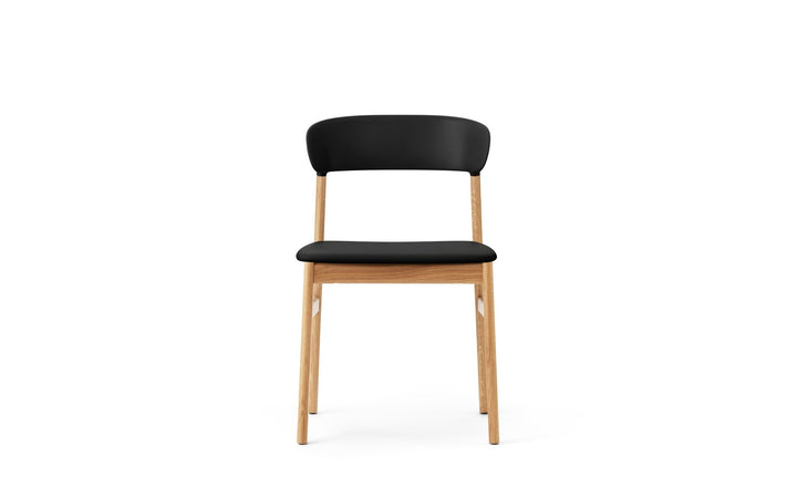 Herit Chair Upholstery - Normann Copenhagen Dining Chairs - Herit Chair Upholstery Oak - Remix White - HORNE