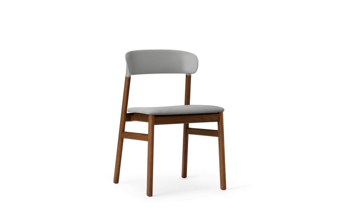 Herit Chair Upholstery - Normann Copenhagen Dining Chairs - Herit Chair Upholstery Smoked Oak - Remix Grey - HORNE