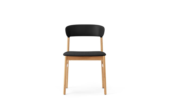 Herit Chair Upholstery - Normann Copenhagen Dining Chairs - Herit Chair Upholstery Oak - Remix White - HORNE