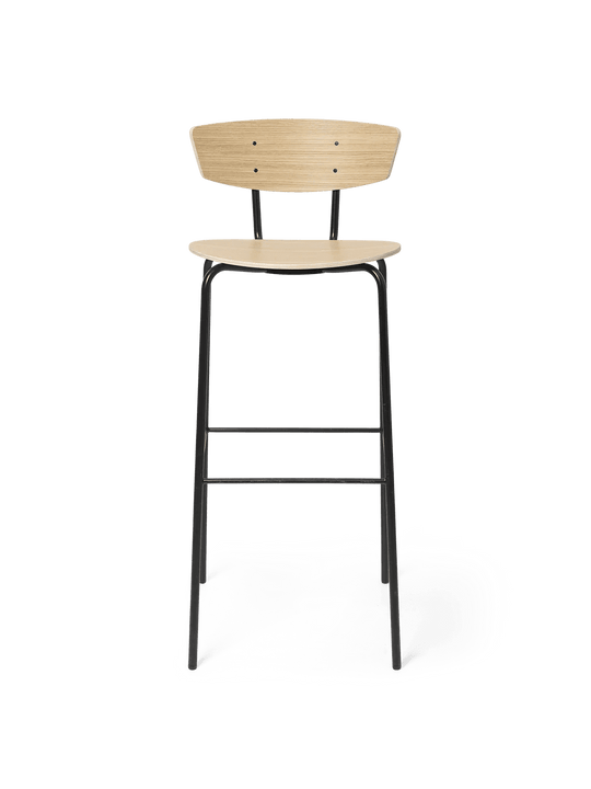 Herman Bar Chair - Ferm Living Chairs - White Oiled Oak - HORNE