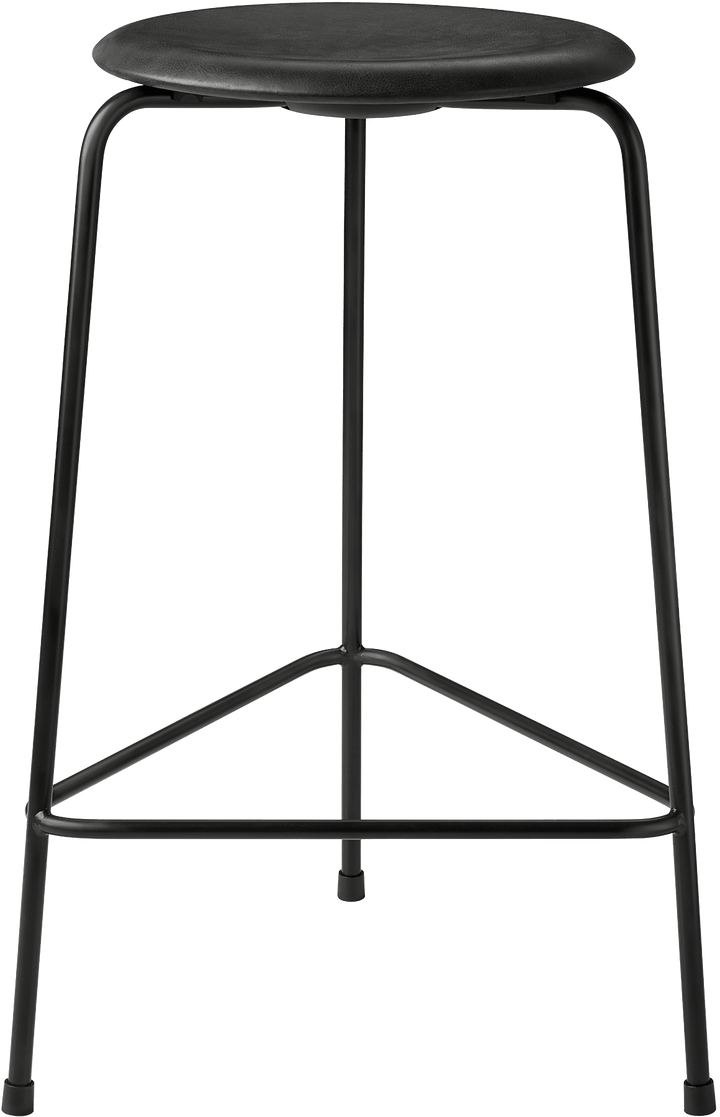 High Dot Stool - Fritz Hansen Chairs - Black - HORNE