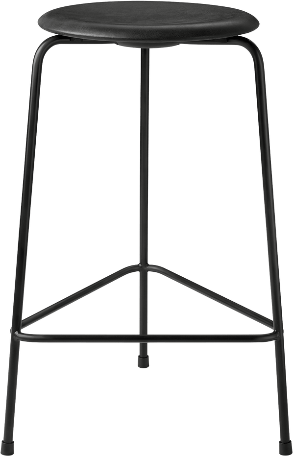 High Dot Stool - Fritz Hansen Chairs - Black - HORNE