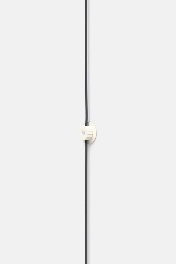 Hoist Pendant Plug - In - Small Glass Diffuser - No Shade - RBW Lighting - Cream White - Cream White - 2700K (warm white) - HORNE