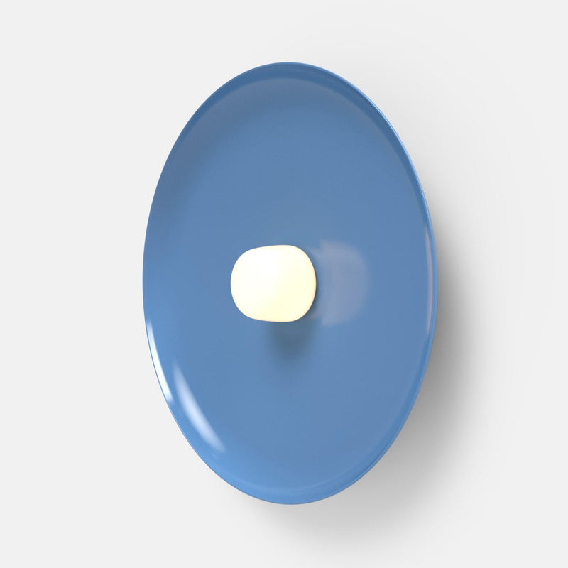 Hoist Sconce - Large Shade - RBW Lighting - Cream White - Small Glass Diffuser - 2700K (warm white) - HORNE