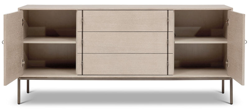 Holly Buffet - Urbia Dressers - Charcoal - Brass - HORNE