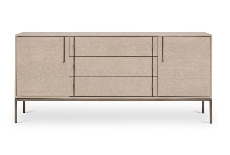 Holly Buffet - Urbia Dressers - Charcoal - Brass - HORNE