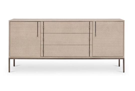 Holly Buffet - Urbia Dressers - Charcoal - Brass - HORNE