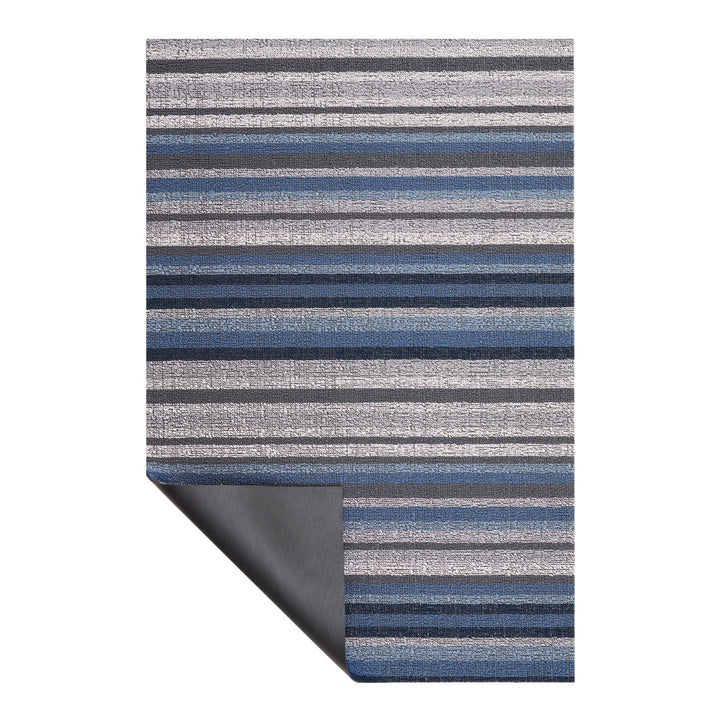 Horizon Stripe Shag Rug lifestyle