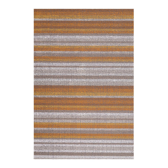 Horizon Stripe Shag Rug in Desert