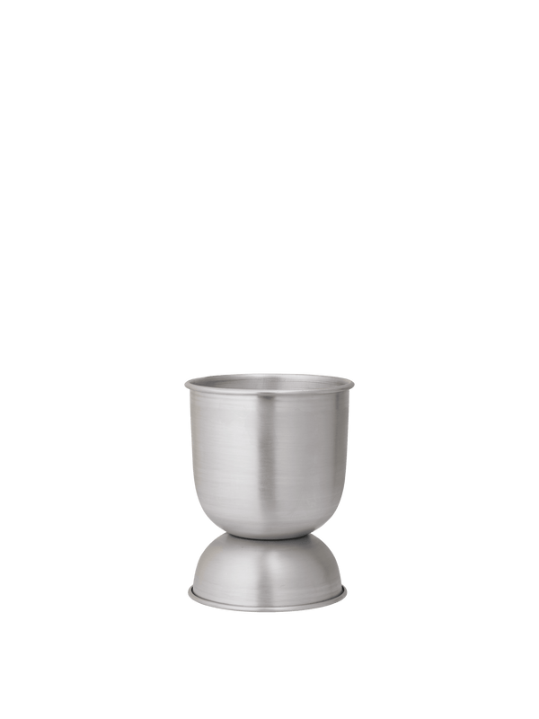 Hourglass Pot - Extra Small - Ferm Living Office Accessories - Aluminium - HORNE