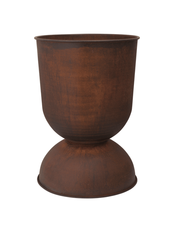 Hourglass Pot - Large - Ferm Living Office Accessories - Rust - HORNE