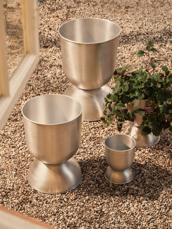 Hourglass Pot - Medium - Ferm Living Office Accessories - Rust - HORNE