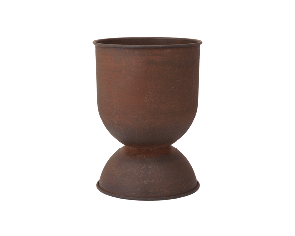 Hourglass Pot - Small - Ferm Living Office Accessories - Rust - HORNE