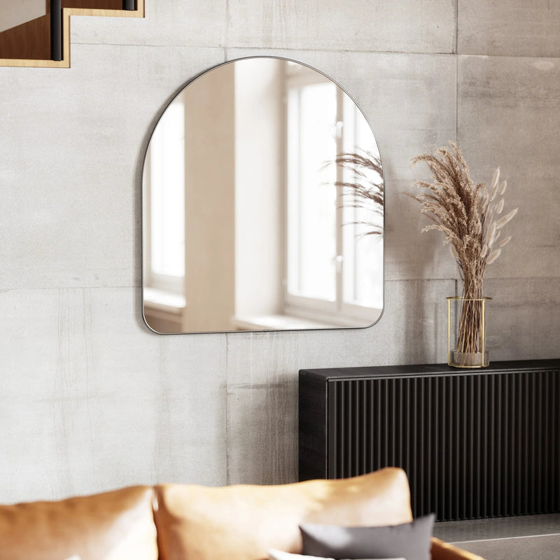 Hubba Arched Wall Mirror - Umbra Mirrors - Brass - HORNE
