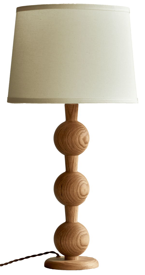 Hugo Barbell Table Lamp - Lostine - Lamps - Natural - Ivory - HORNE