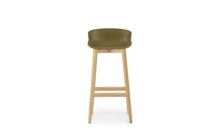 Hyg Barstool 75 cm Wood - Normann Copenhagen Barstools - Hyg Barstool 75 cm Oak - Sand - HORNE