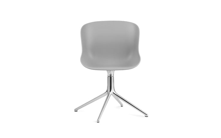Hyg Chair Swivel 4L - Normann Copenhagen Swivel Chairs - Hyg Chair Swivel 4L Alu - Sand - HORNE