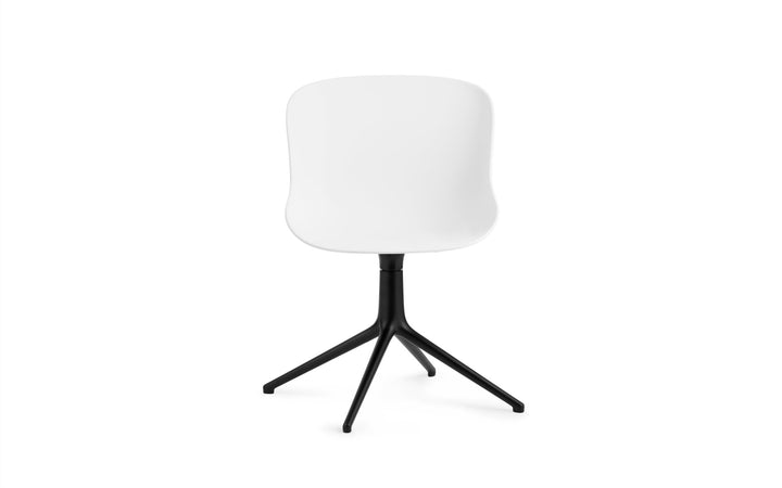 Hyg Chair Swivel 4L - Normann Copenhagen Swivel Chairs - Hyg Chair Swivel 4L Black Alu - Sand - HORNE