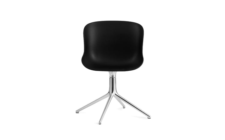Hyg Chair Swivel 4L - Normann Copenhagen Swivel Chairs - Hyg Chair Swivel 4L Alu - Sand - HORNE