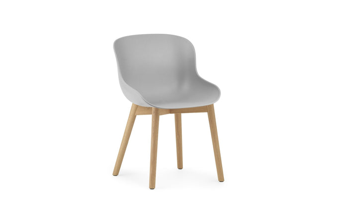 Hyg Chair Wood - Normann Copenhagen Dining Chairs - Hyg Chair Oak - Grey - HORNE