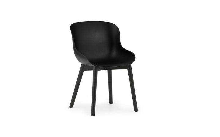 Hyg Chair Wood - Normann Copenhagen Dining Chairs - Hyg Chair Black Oak - Black - HORNE