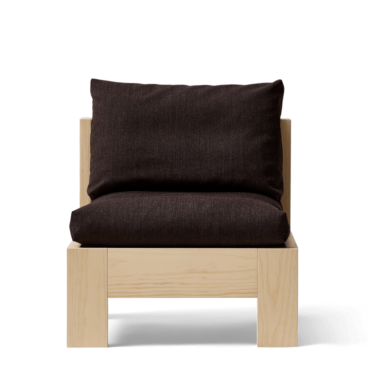 Icon Lounge Chair - Pine - Form + Refine Chairs - Pine / Technicolour - HORNE