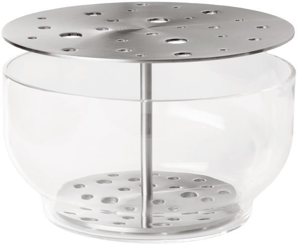 Ikebana Vase - Fritz Hansen Vases - Large - Stainless Steel - HORNE