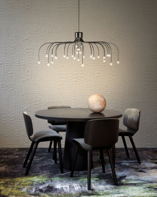 Starfall Light in a styled interior - Moooi