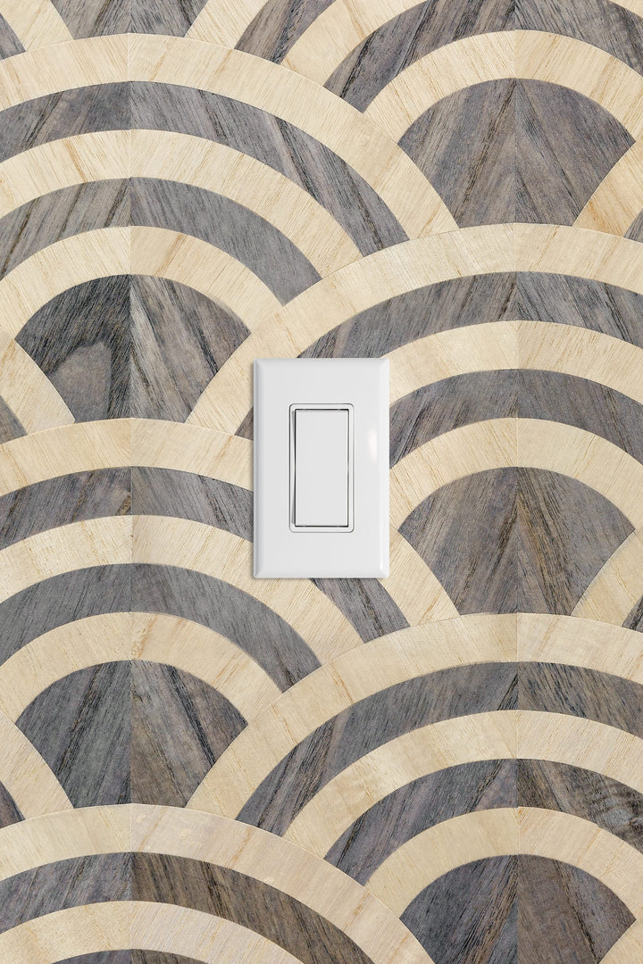 Wireless Wall Switch in a styled interior - Moooi