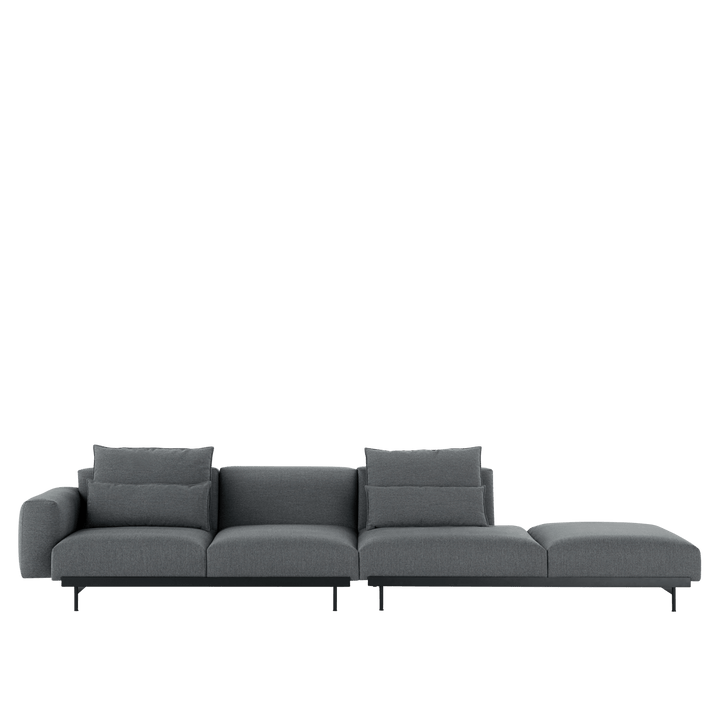 In Situ Modular Sofa - 4 - Seater - Muuto Sofas - Config 3 - Ocean 80 - HORNE