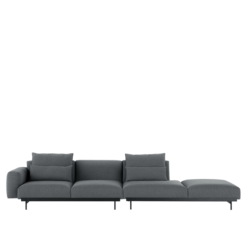 In Situ Modular Sofa - 4 - Seater - Muuto Sofas - Config 1 - Ocean 80 - HORNE