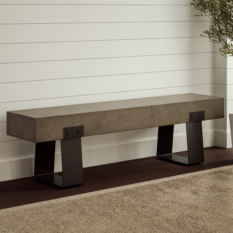 Industrial Bench - Urbia Stools + Benches + Ottomans - HORNE