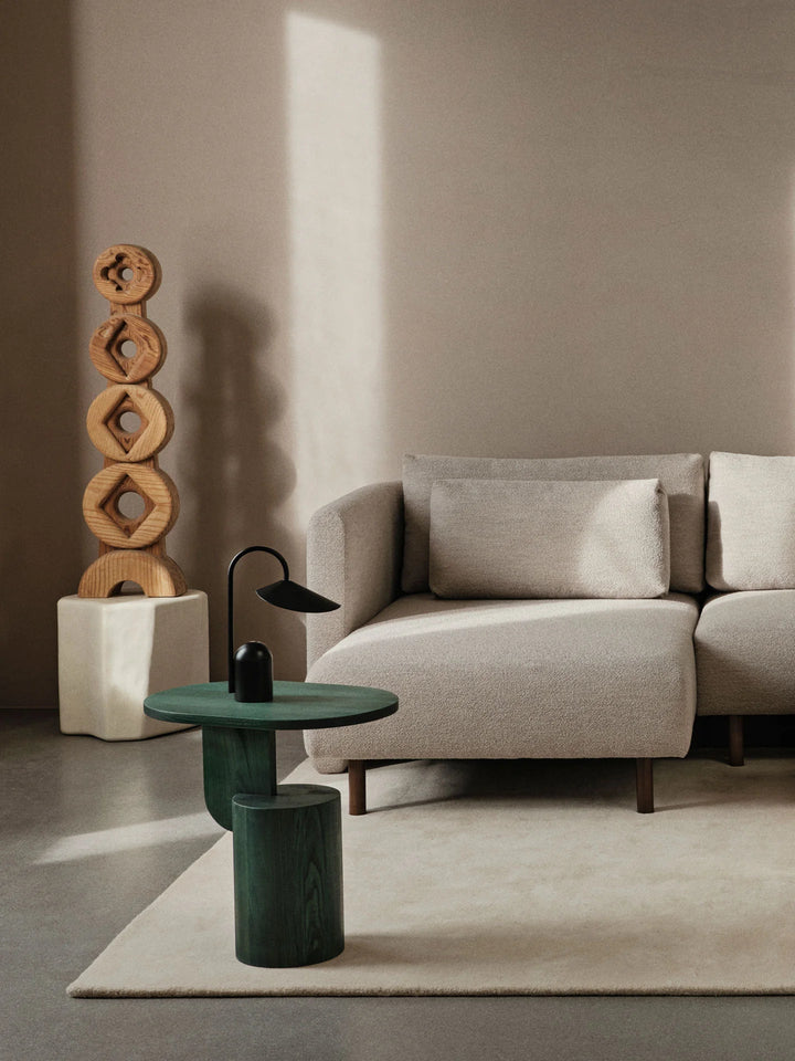 Insert Side Table - Myrtle Green Stained - Ferm Living Tables + Desks - HORNE