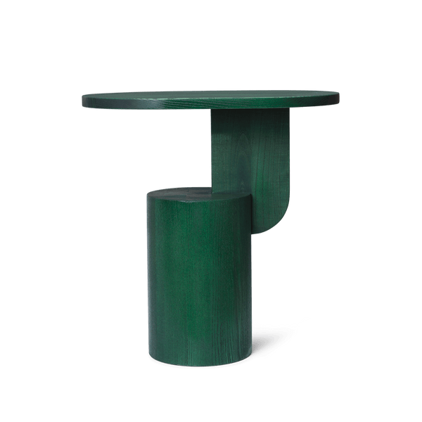 Insert Side Table - Myrtle Green Stained