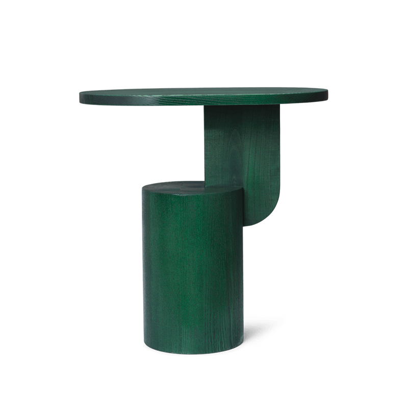 Insert Side Table - Myrtle Green Stained