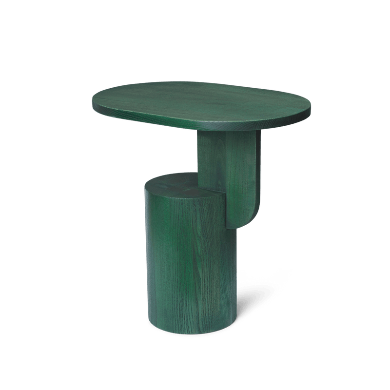 Insert Side Table - Myrtle Green Stained