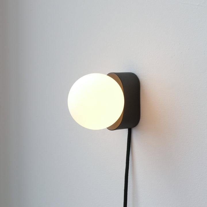 Iota Sconce - Misewell Lamps - Black - HORNE