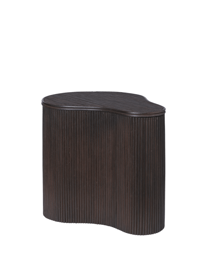 Isola Storage Table - Dark Stained - Ferm Living